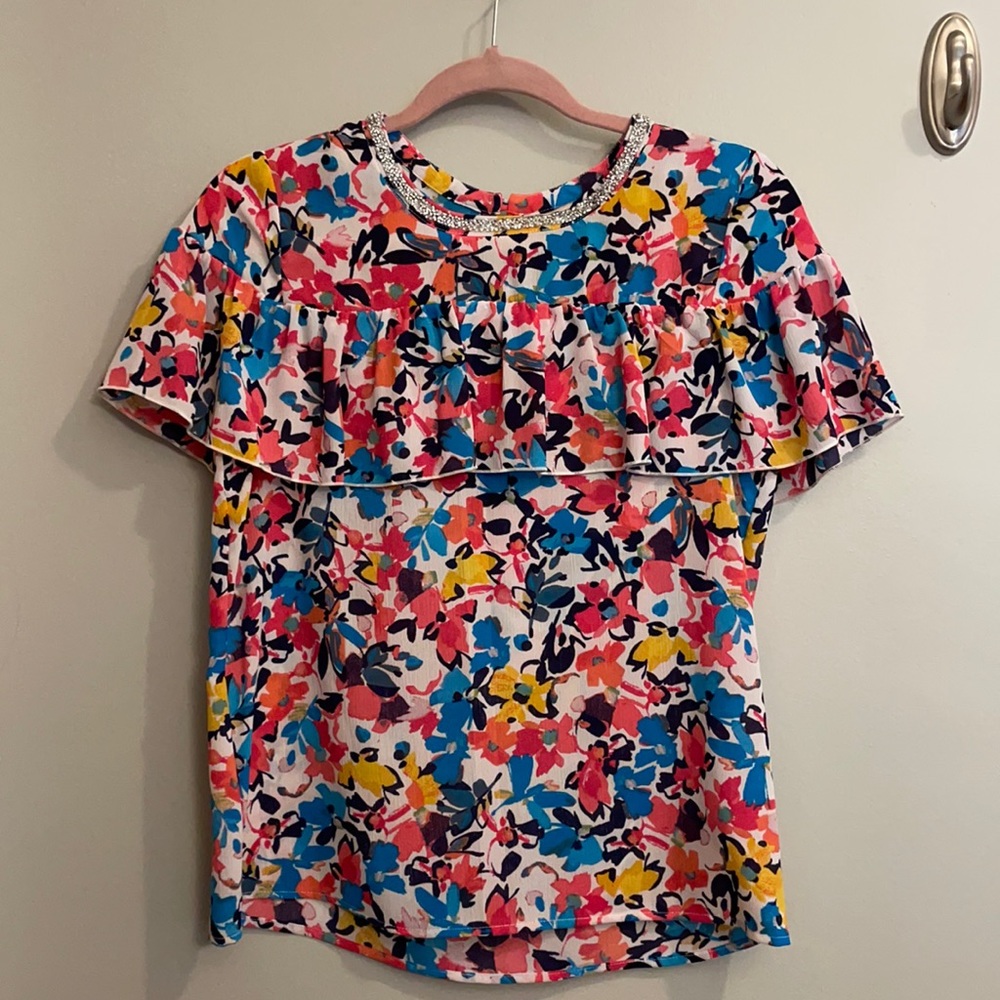 NWT Juicy Couture Ruffle Layer Top (XS)